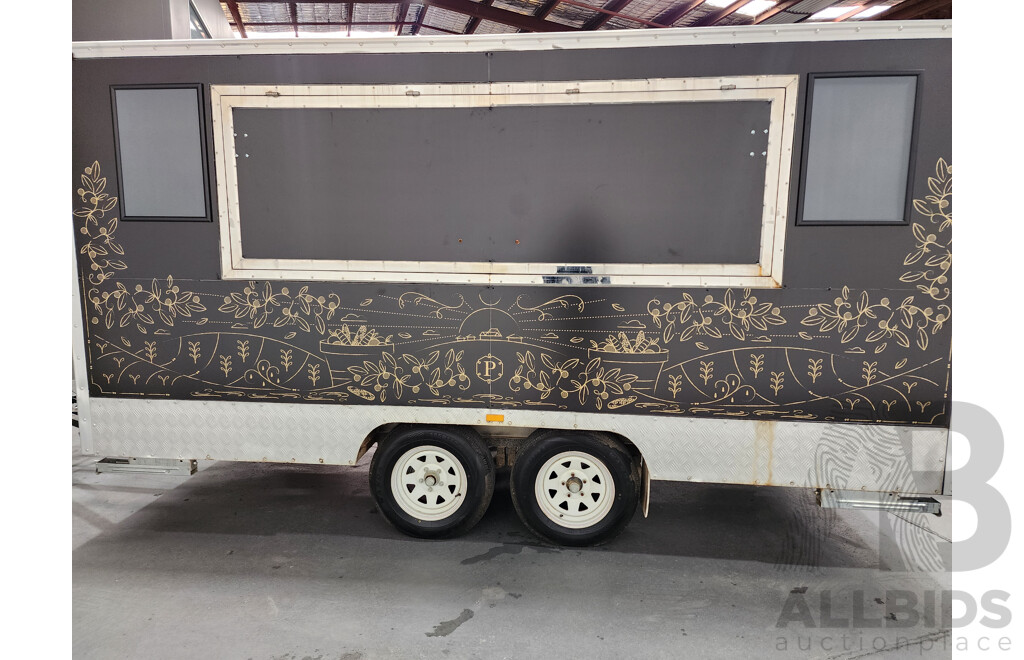 09/2018 Hope ZZ420 Dual Axle Food Van Trailer