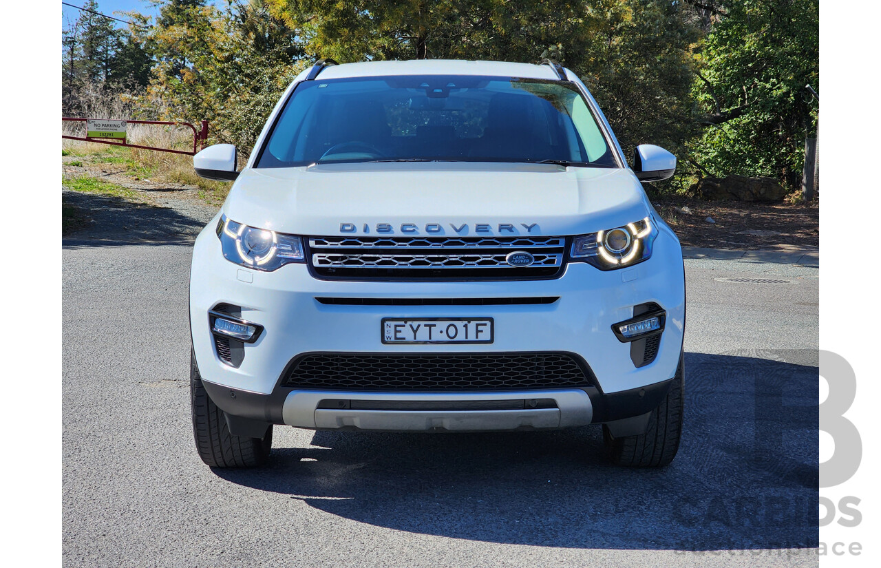 1/2018 Land Rover Discovery Sport TD4 180 (132kw) HSE (AWD) LC MY16 4d Wagon White Turbo Diesel 2.0L