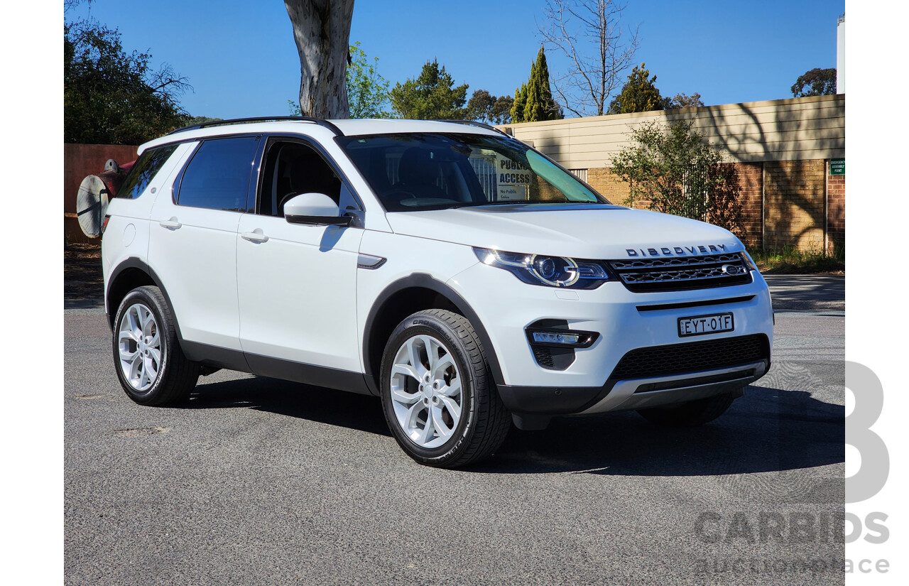 1/2018 Land Rover Discovery Sport TD4 180 (132kw) HSE (AWD) LC MY16 4d Wagon White Turbo Diesel 2.0L