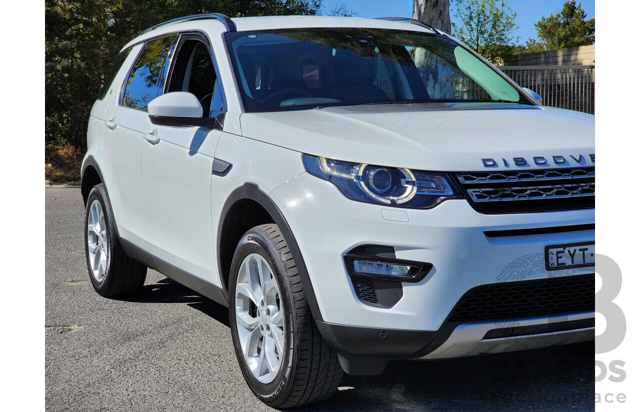 1/2018 Land Rover Discovery Sport TD4 180 (132kw) HSE (AWD) LC MY16 4d Wagon White Turbo Diesel 2.0L