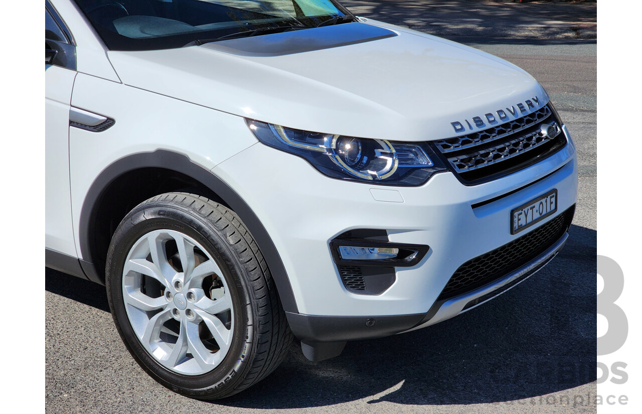 1/2018 Land Rover Discovery Sport TD4 180 (132kw) HSE (AWD) LC MY16 4d Wagon White Turbo Diesel 2.0L