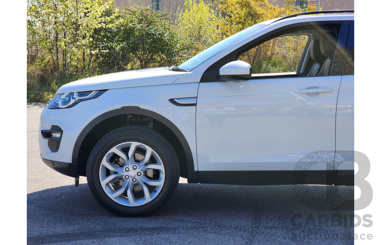 1/2018 Land Rover Discovery Sport TD4 180 (132kw) HSE (AWD) LC MY16 4d Wagon White Turbo Diesel 2.0L