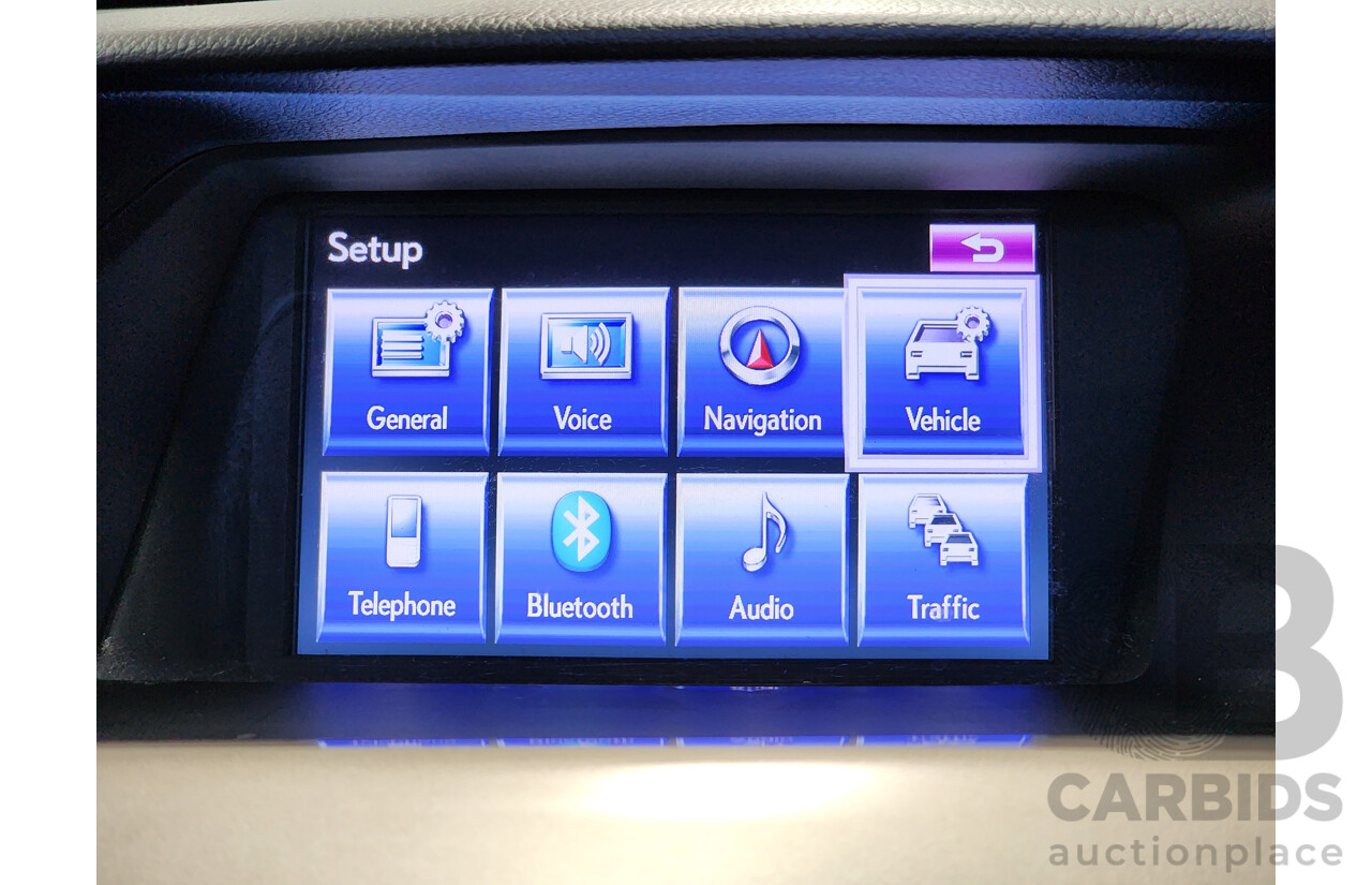 4/2013 Lexus RX450h Sports Luxury GYL15R MY13 4d Wagon Black 3.5L V6 Hybrid