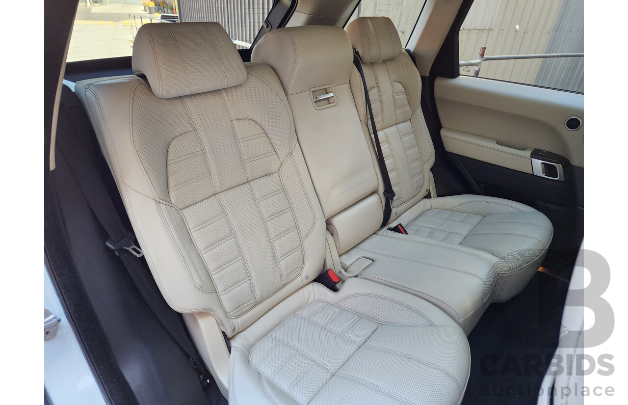 1/2015 Land Rover Range Rover Sport 3.0 SDV6 Autobiography LW MY15 4d Wagon White Turbo Diesel 3.0L