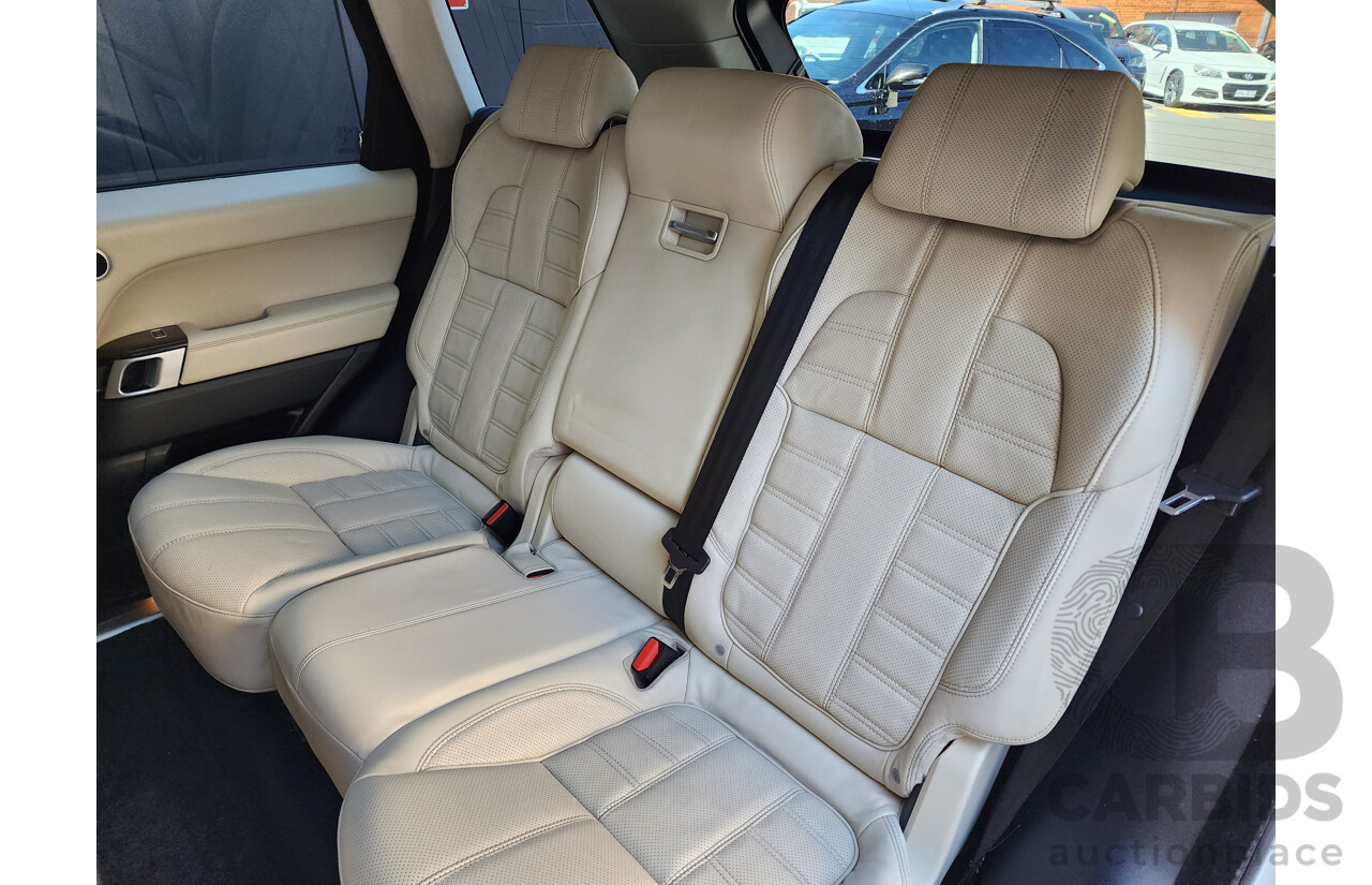 1/2015 Land Rover Range Rover Sport 3.0 SDV6 Autobiography LW MY15 4d Wagon White Turbo Diesel 3.0L