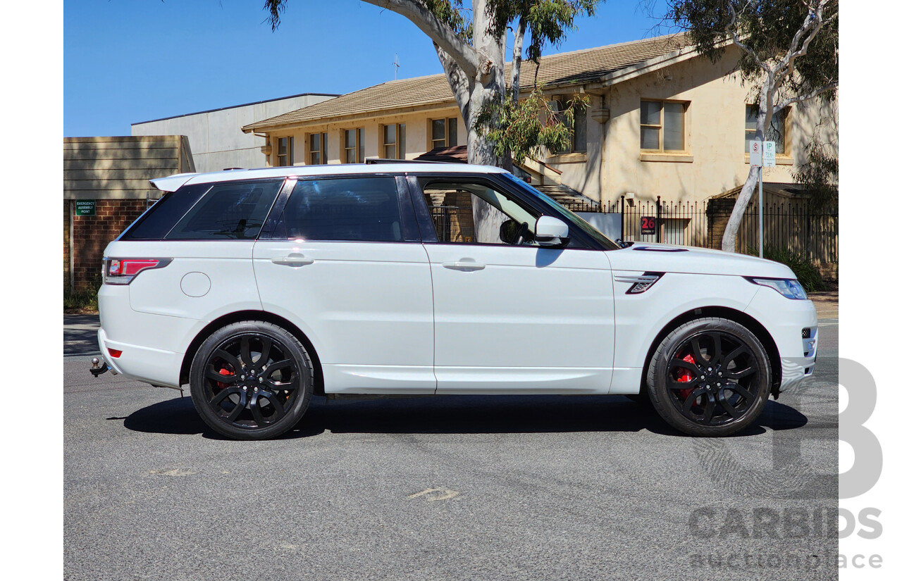 1/2015 Land Rover Range Rover Sport 3.0 SDV6 Autobiography LW MY15 4d Wagon White Turbo Diesel 3.0L