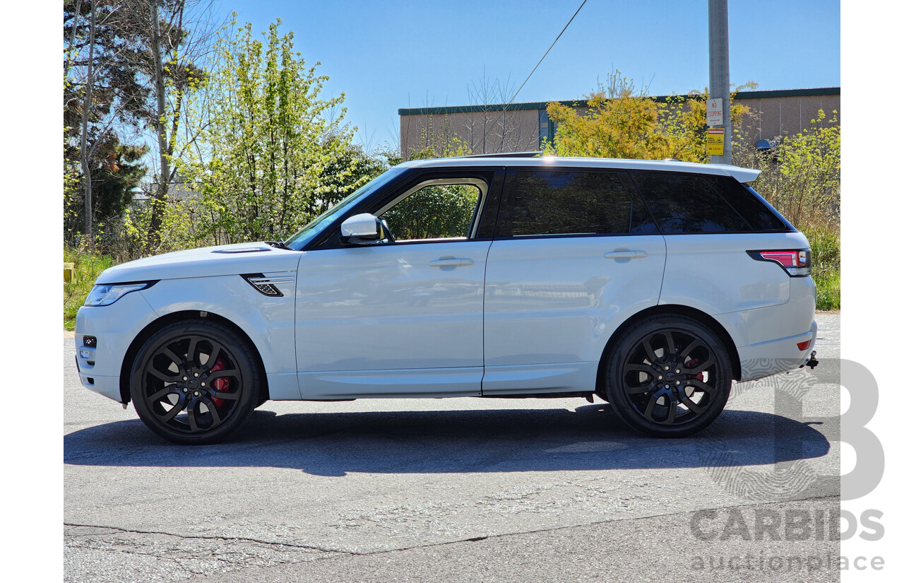 1/2015 Land Rover Range Rover Sport 3.0 SDV6 Autobiography LW MY15 4d Wagon White Turbo Diesel 3.0L