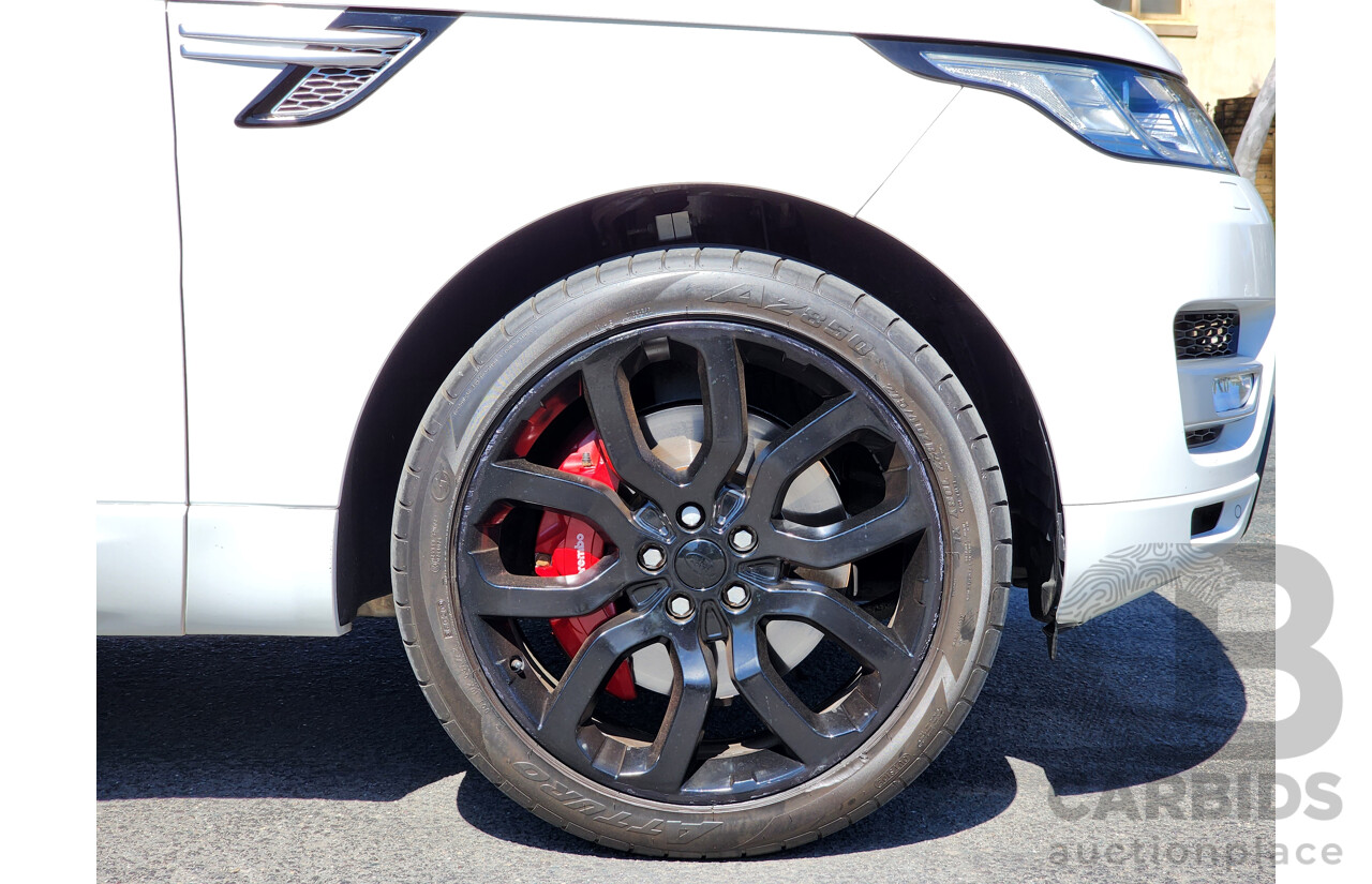 1/2015 Land Rover Range Rover Sport 3.0 SDV6 Autobiography LW MY15 4d Wagon White Turbo Diesel 3.0L