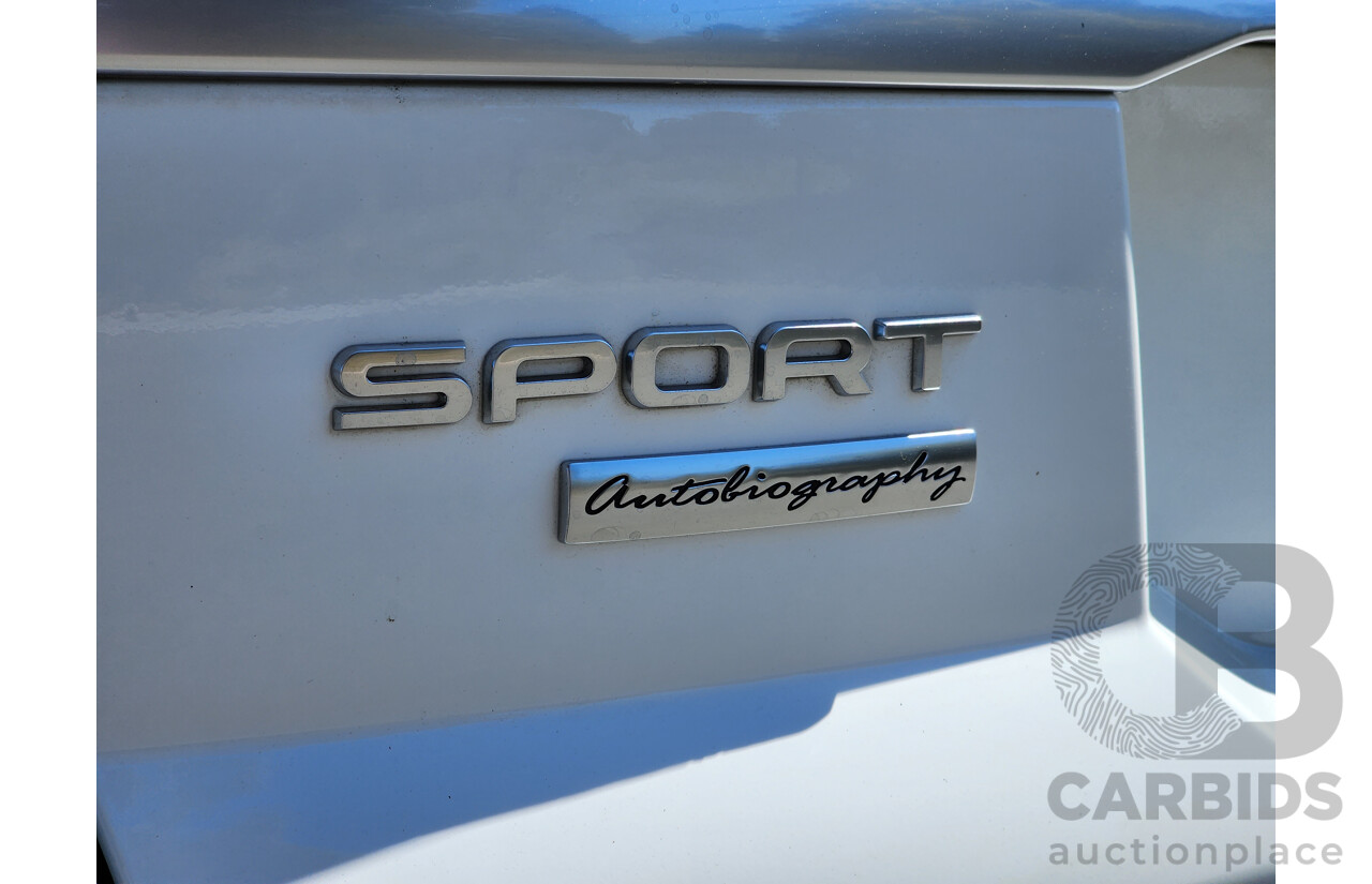 1/2015 Land Rover Range Rover Sport 3.0 SDV6 Autobiography LW MY15 4d Wagon White Turbo Diesel 3.0L