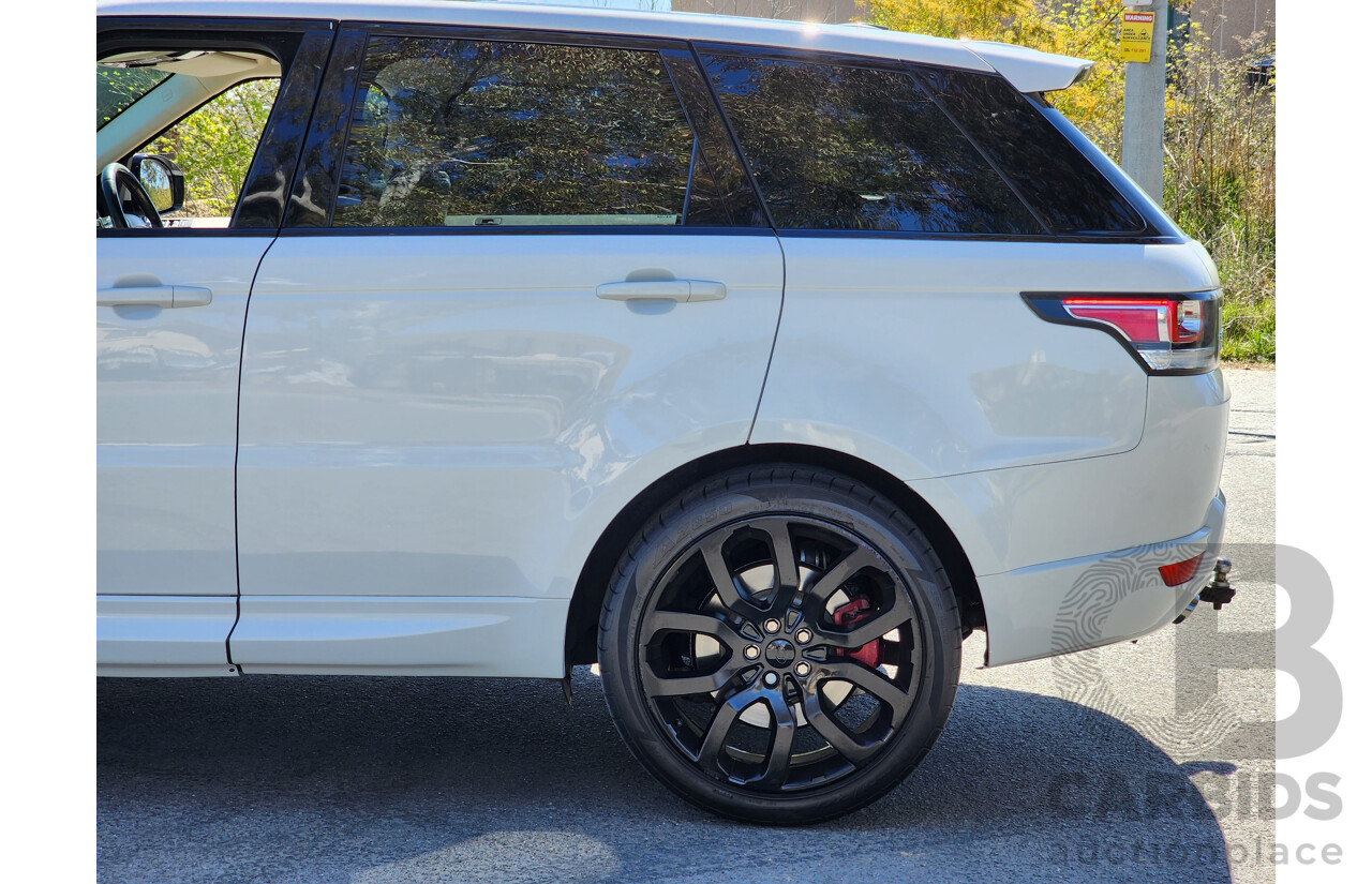 1/2015 Land Rover Range Rover Sport 3.0 SDV6 Autobiography LW MY15 4d Wagon White Turbo Diesel 3.0L