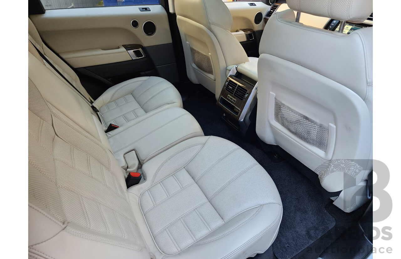 1/2015 Land Rover Range Rover Sport 3.0 SDV6 Autobiography LW MY15 4d Wagon White Turbo Diesel 3.0L