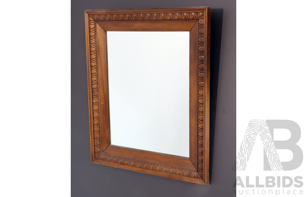 Mirror in Pressed Timber Frame