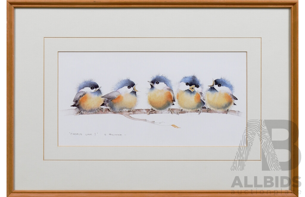 Two Framed Offset Prints Featuring Animals (2)