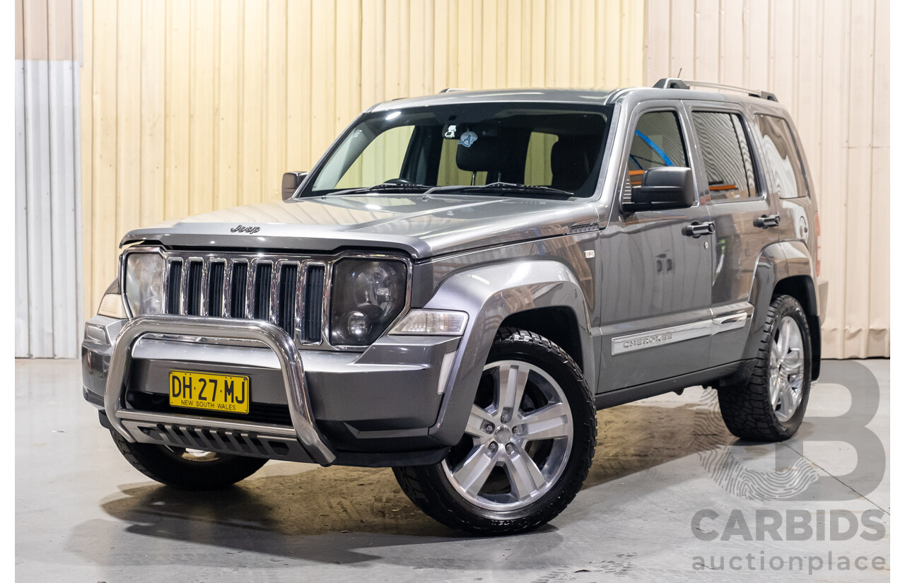 10/2012 Jeep Cherokee Limited JET KK MY12 4d Wagon Metallic Grey V6 3.7L