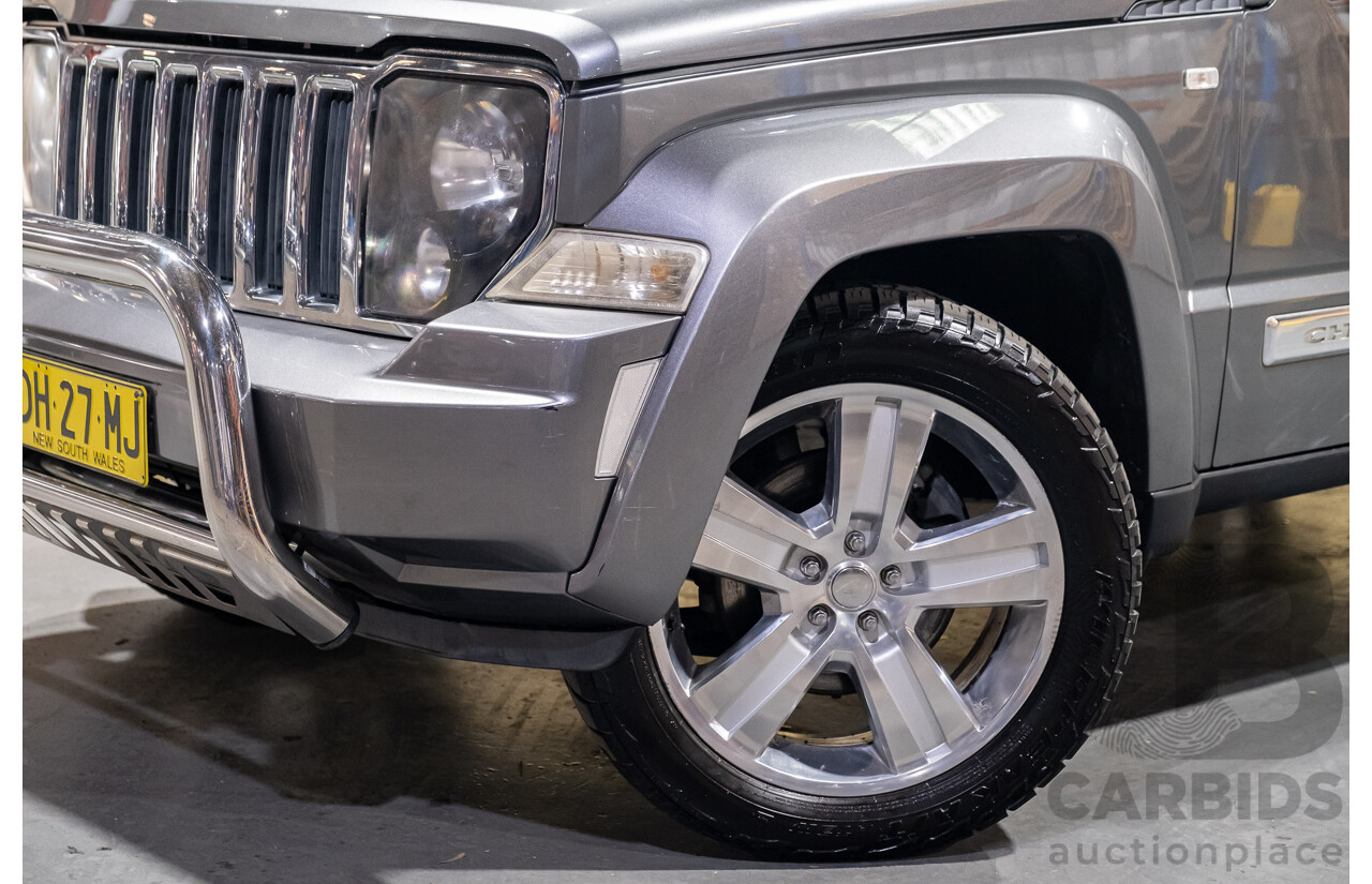 10/2012 Jeep Cherokee Limited JET KK MY12 4d Wagon Metallic Grey V6 3.7L