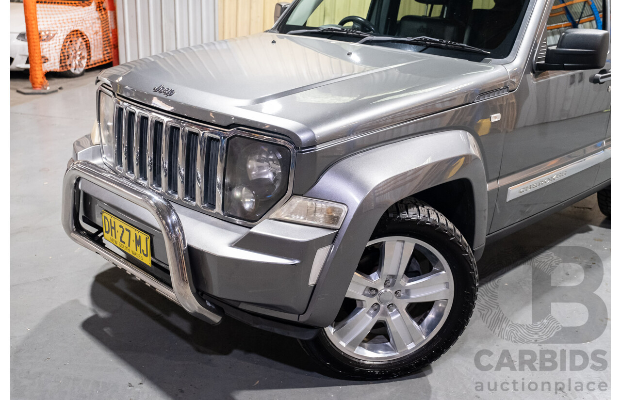 10/2012 Jeep Cherokee Limited JET KK MY12 4d Wagon Metallic Grey V6 3.7L