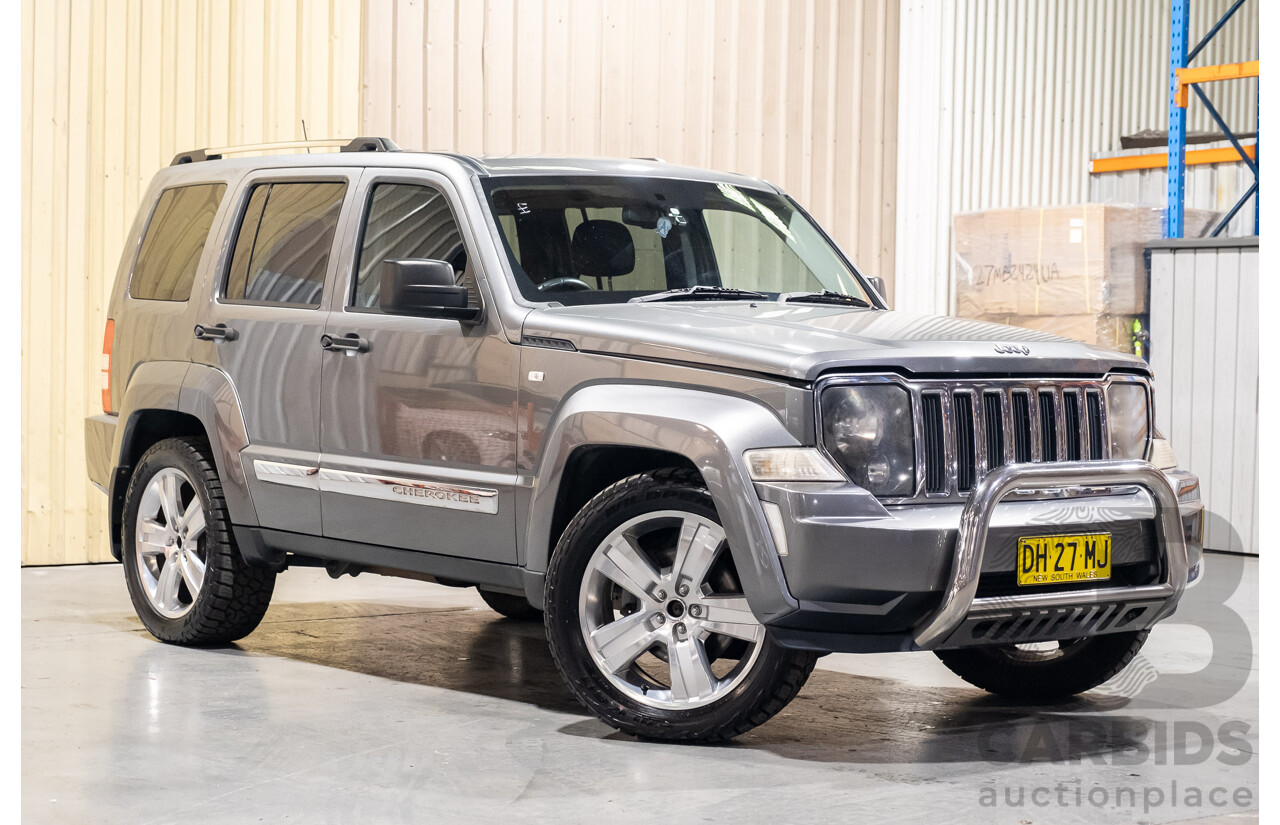10/2012 Jeep Cherokee Limited JET KK MY12 4d Wagon Metallic Grey V6 3.7L