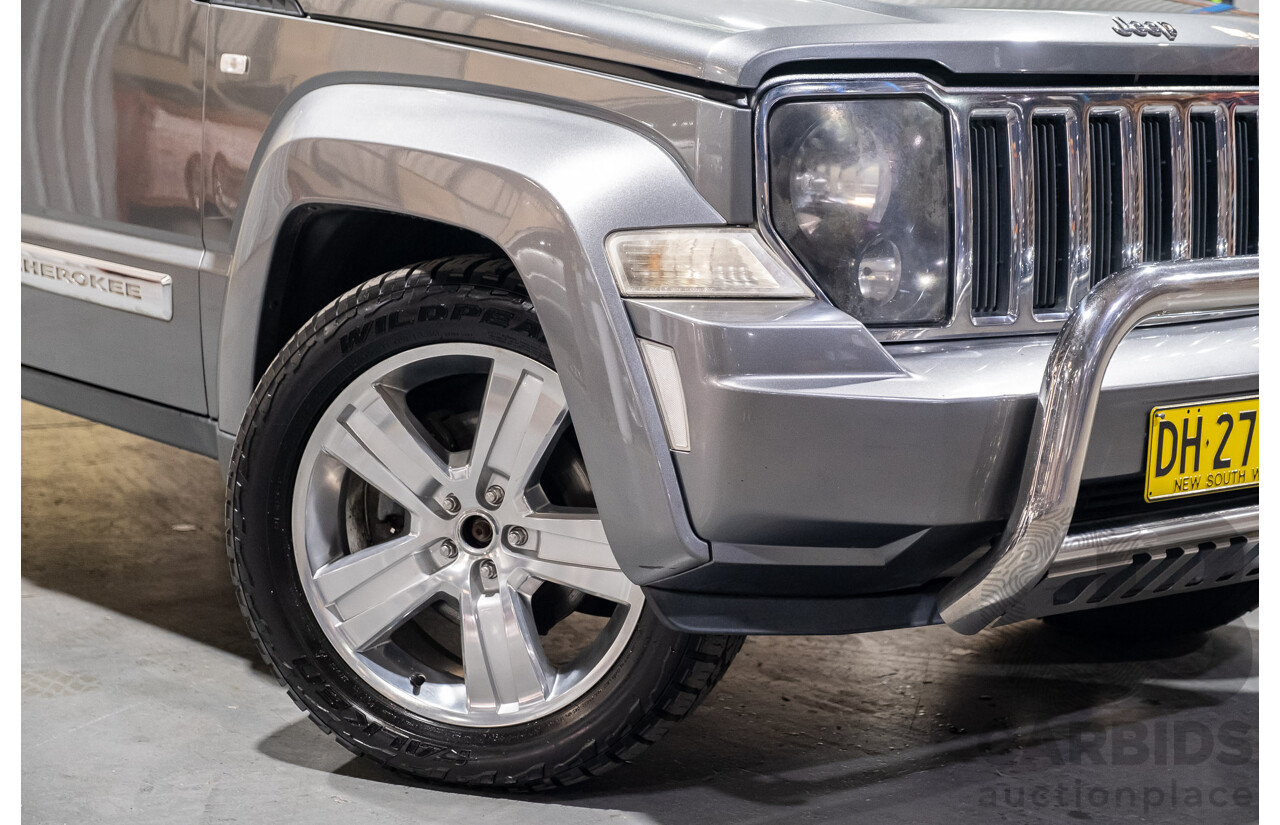 10/2012 Jeep Cherokee Limited JET KK MY12 4d Wagon Metallic Grey V6 3.7L
