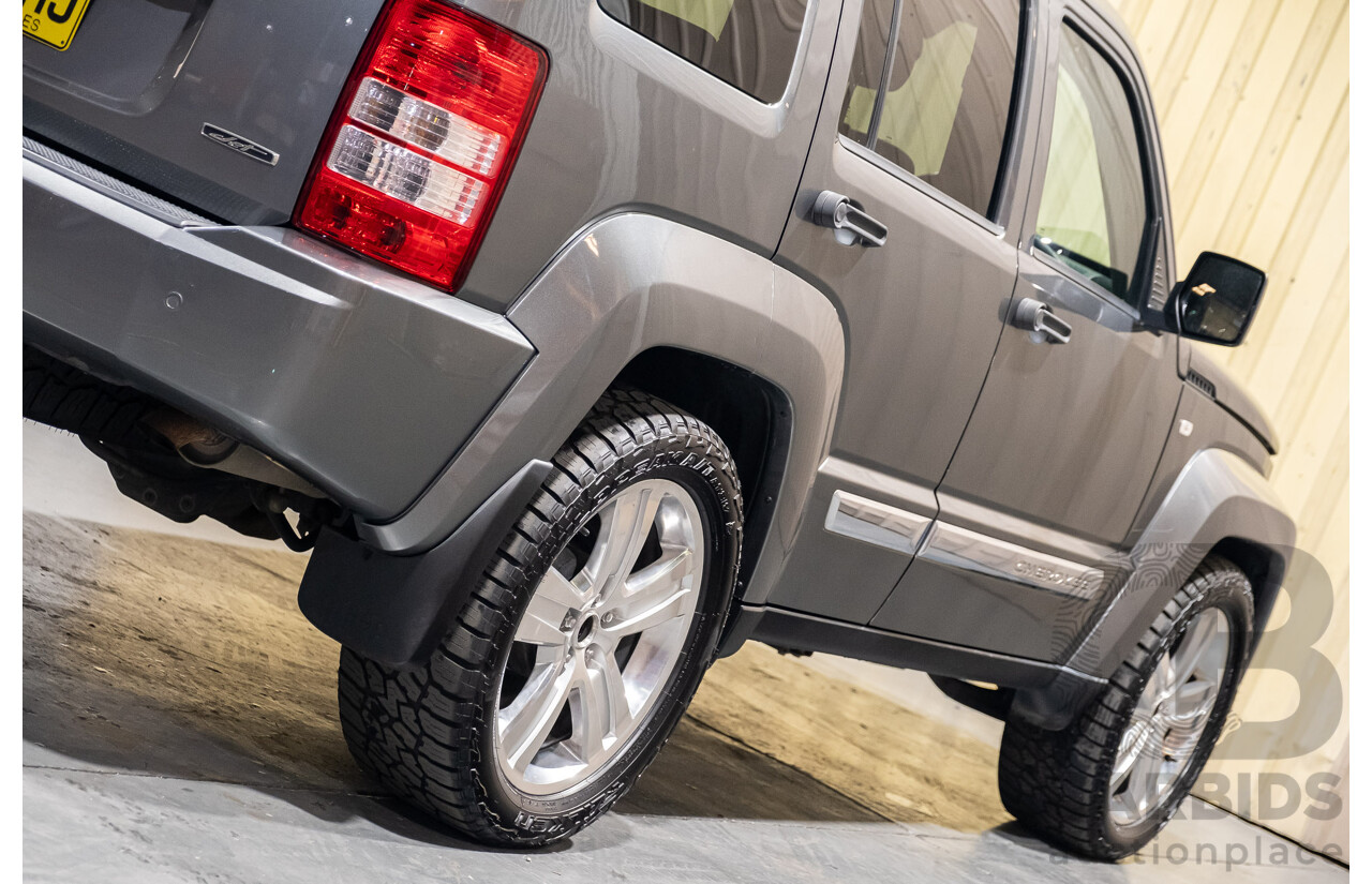 10/2012 Jeep Cherokee Limited JET KK MY12 4d Wagon Metallic Grey V6 3.7L