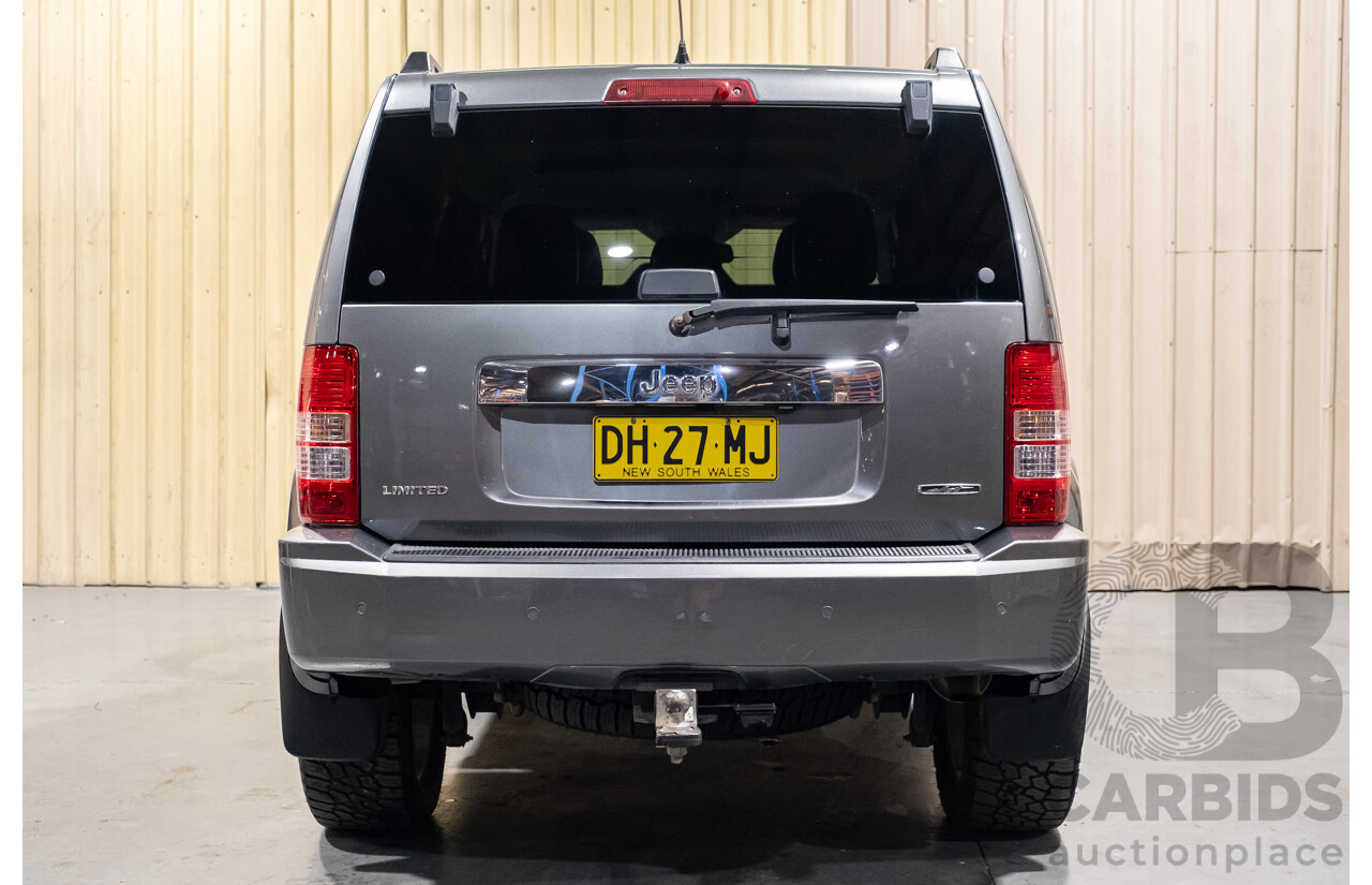 10/2012 Jeep Cherokee Limited JET KK MY12 4d Wagon Metallic Grey V6 3.7L