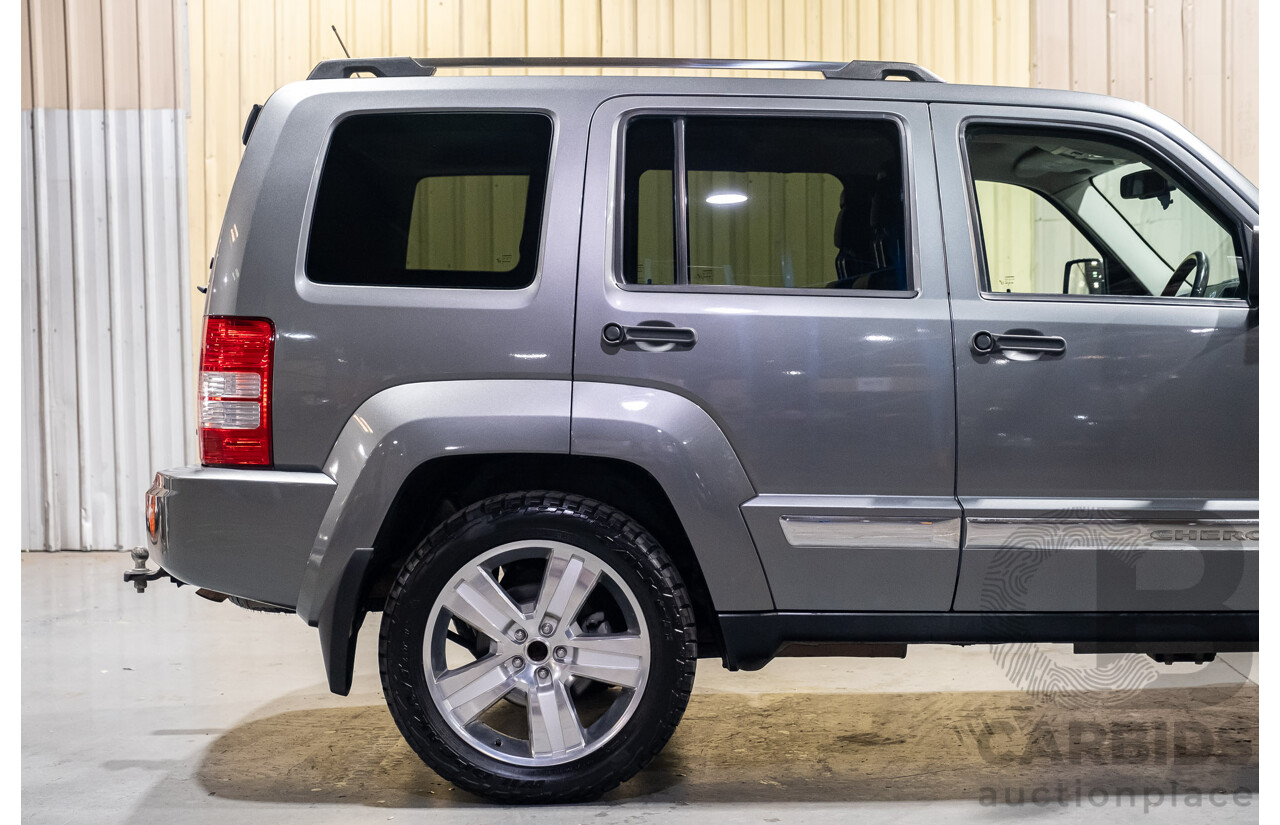 10/2012 Jeep Cherokee Limited JET KK MY12 4d Wagon Metallic Grey V6 3.7L
