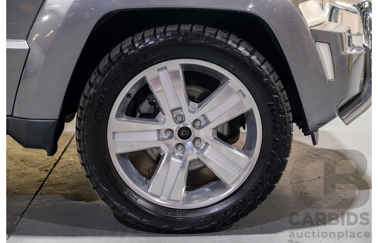 10/2012 Jeep Cherokee Limited JET KK MY12 4d Wagon Metallic Grey V6 3.7L