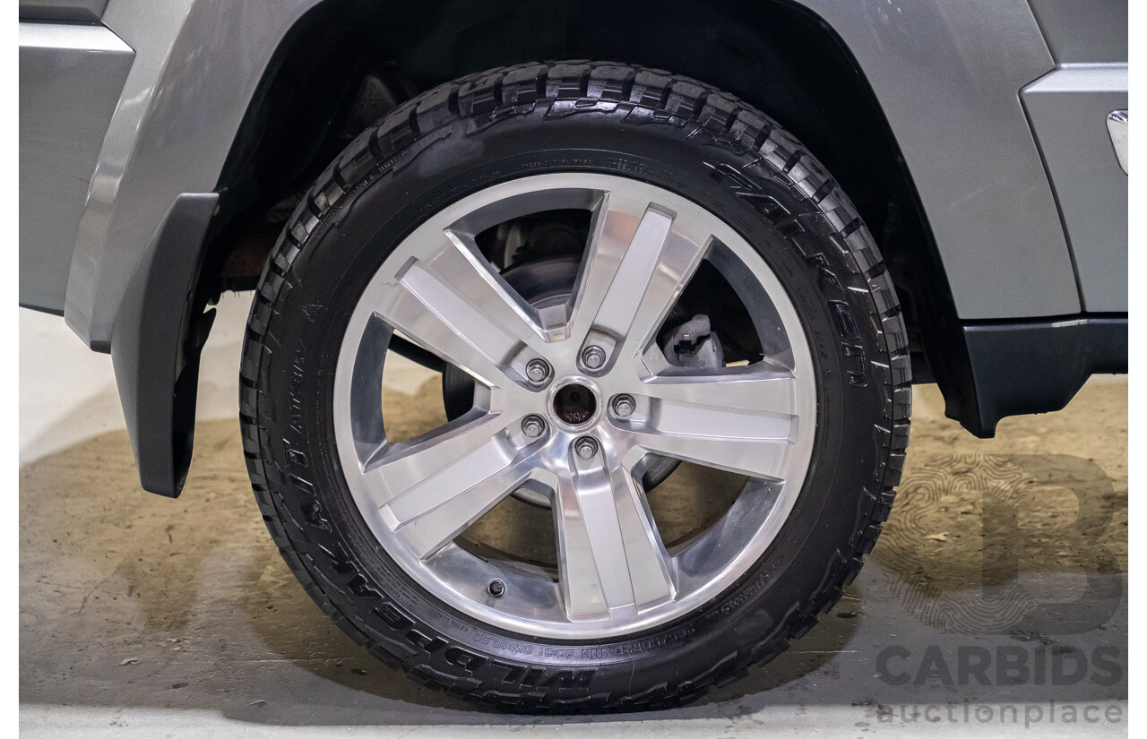 10/2012 Jeep Cherokee Limited JET KK MY12 4d Wagon Metallic Grey V6 3.7L