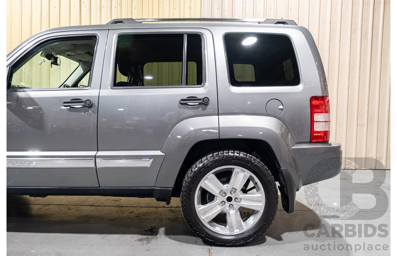 10/2012 Jeep Cherokee Limited JET KK MY12 4d Wagon Metallic Grey V6 3.7L
