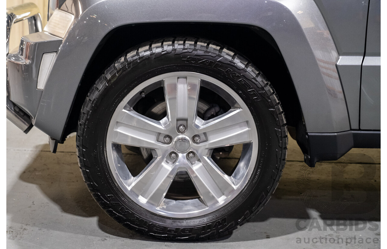 10/2012 Jeep Cherokee Limited JET KK MY12 4d Wagon Metallic Grey V6 3.7L