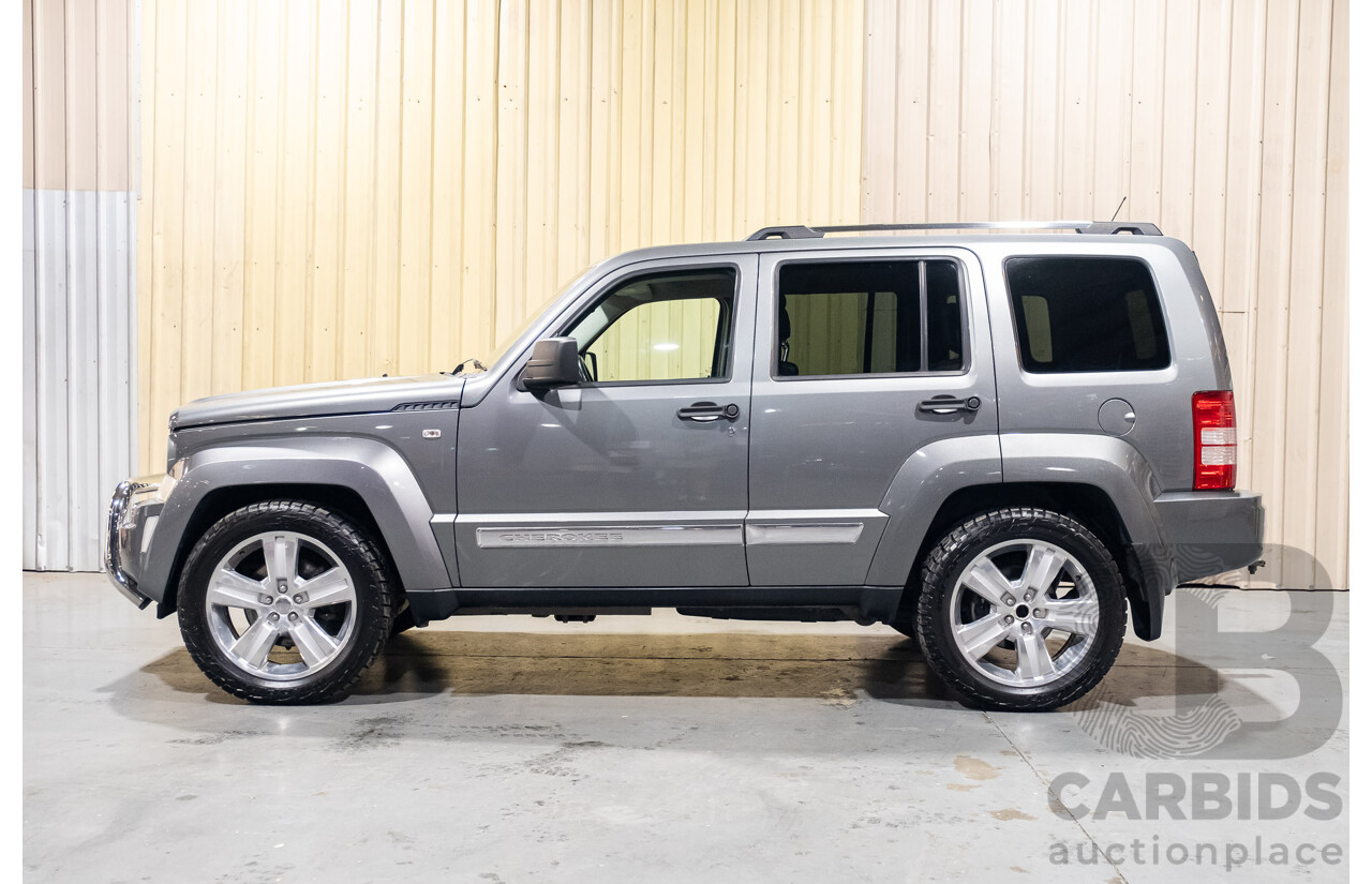 10/2012 Jeep Cherokee Limited JET KK MY12 4d Wagon Metallic Grey V6 3.7L