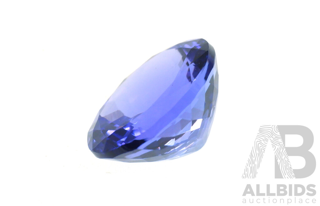 Tanzanite 4.52ct Oval Cut Unset Gemstone