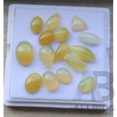 Ethiopian Opals in Various Cabochon Shapes 4.0ct-6.0ct Each