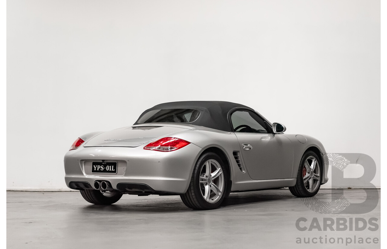 5/2009 Porsche Boxster 987 MY09 2d Roadster Metallic Silver 2.9L