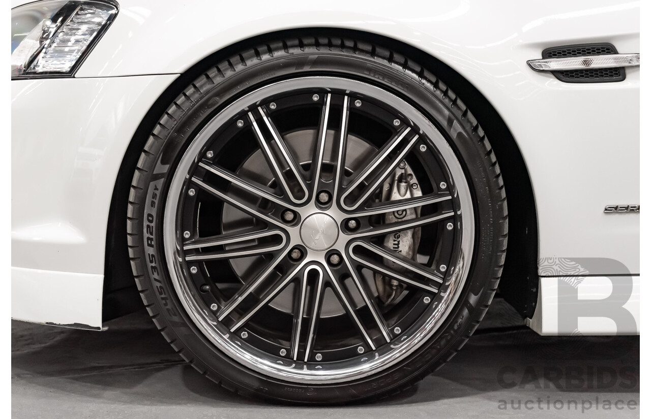 9/2010 Holden Commodore VE II SS-V Redline Utility White V8 6.0L