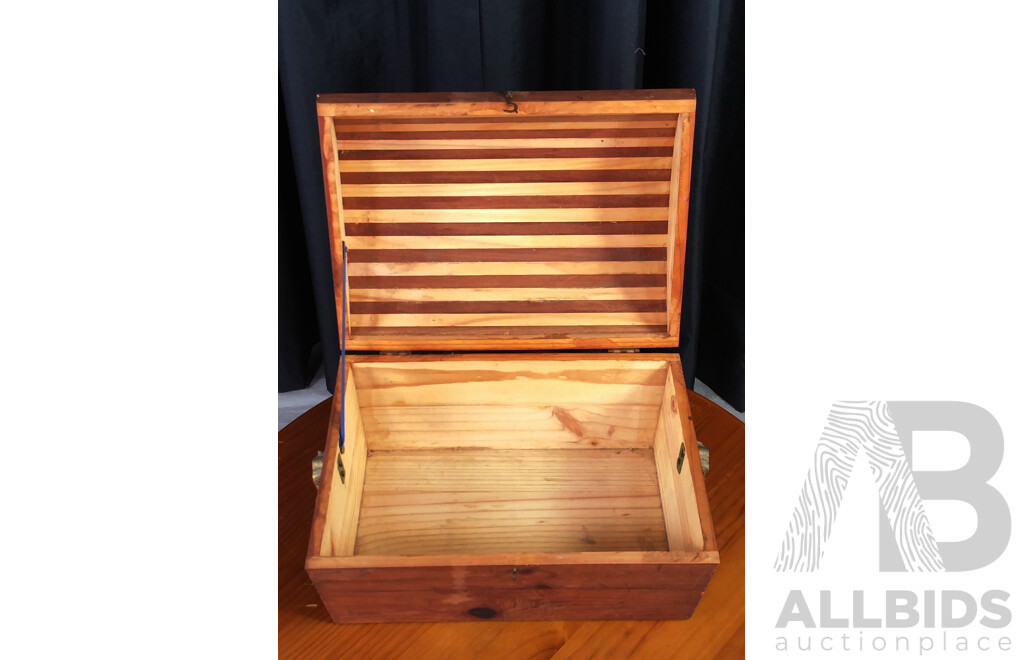 Small Timber Dome Top Treasure Chest