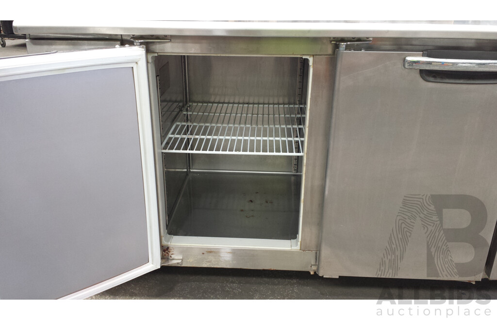 Everest 470 Litre Stainless Steel Under Bench Commercial Freezer