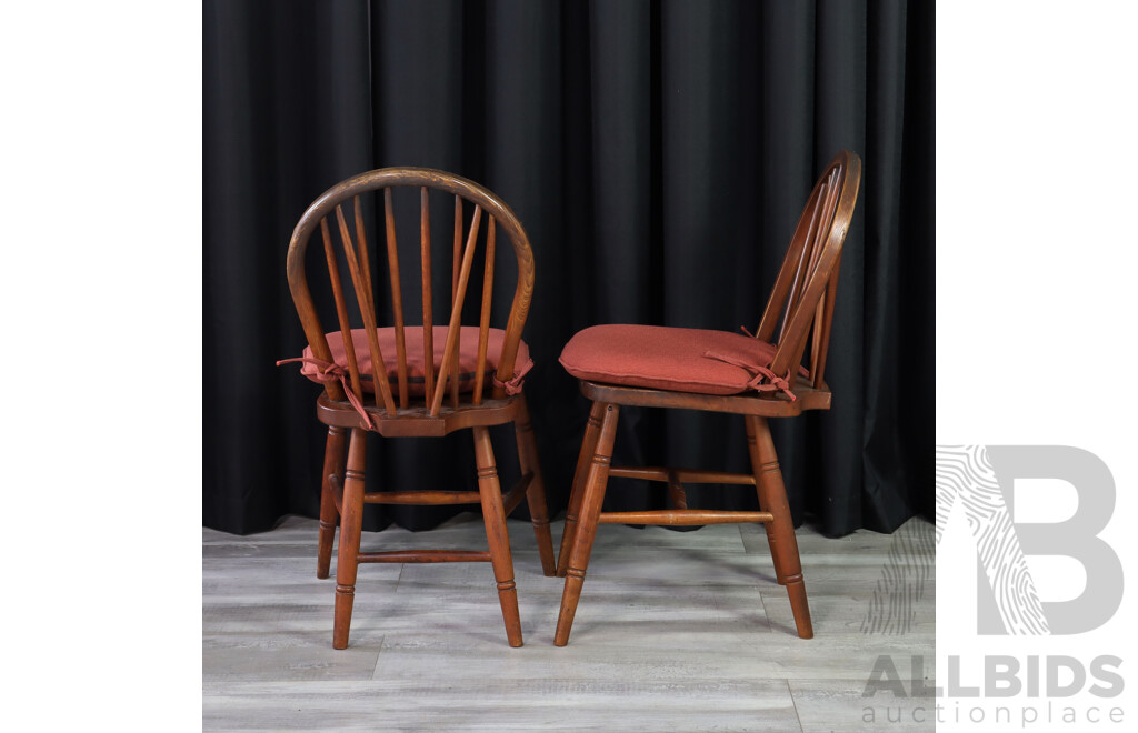 Set of Six Oak Dining Chairs by GR