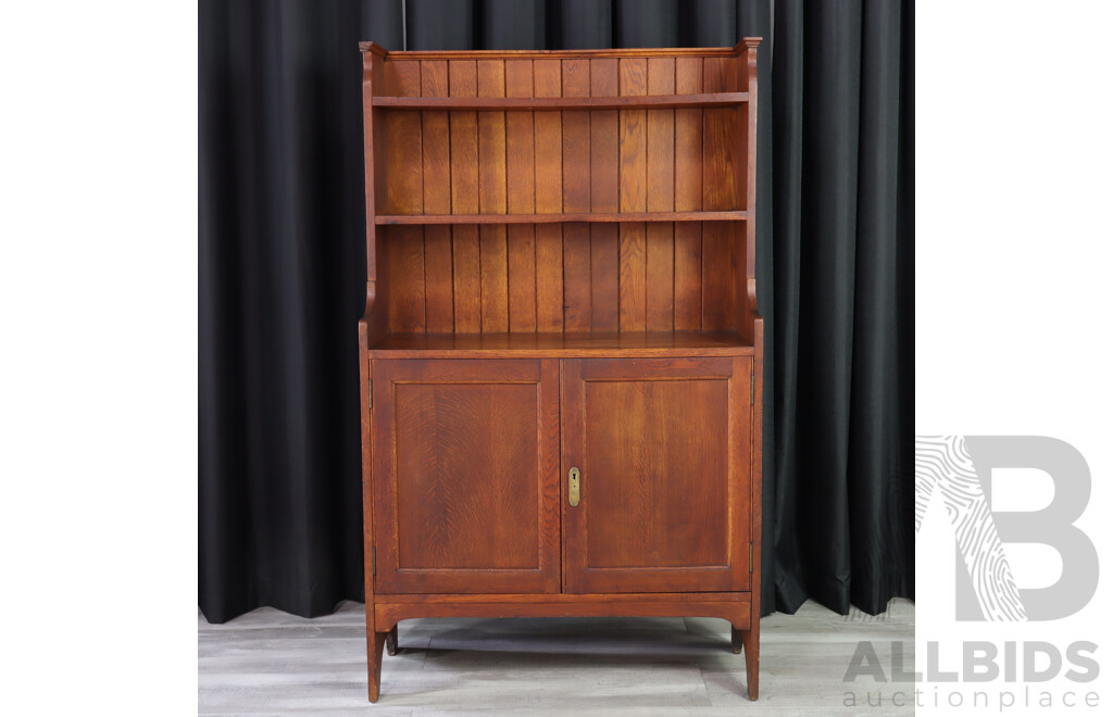 Mahogany Two Tier Kitchen Buffet