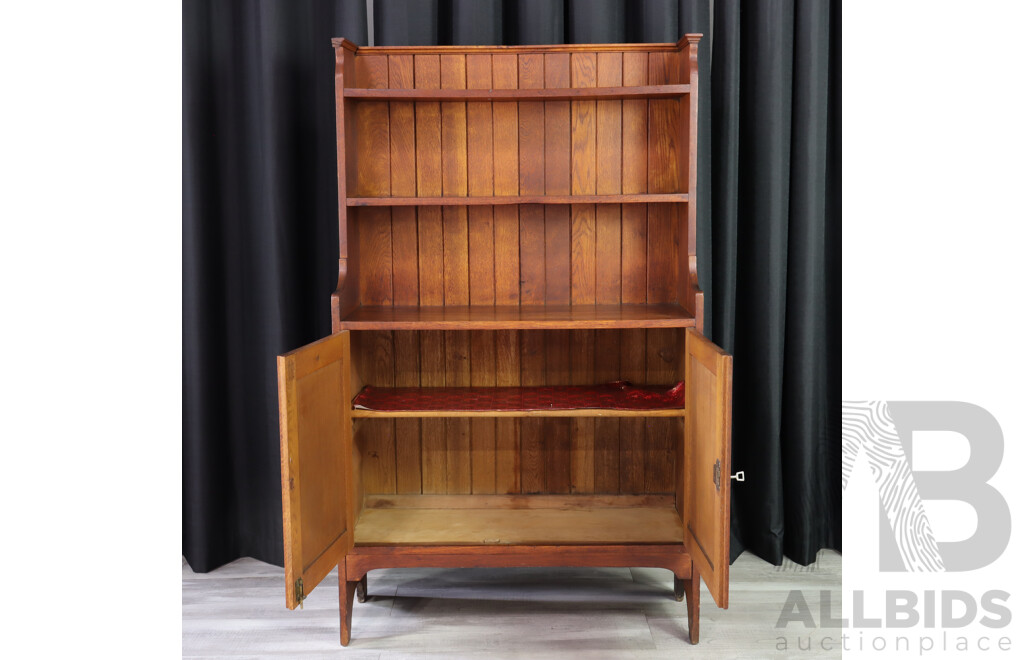 Mahogany Two Tier Kitchen Buffet