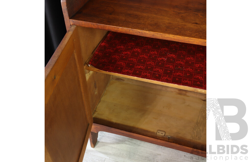 Mahogany Two Tier Kitchen Buffet