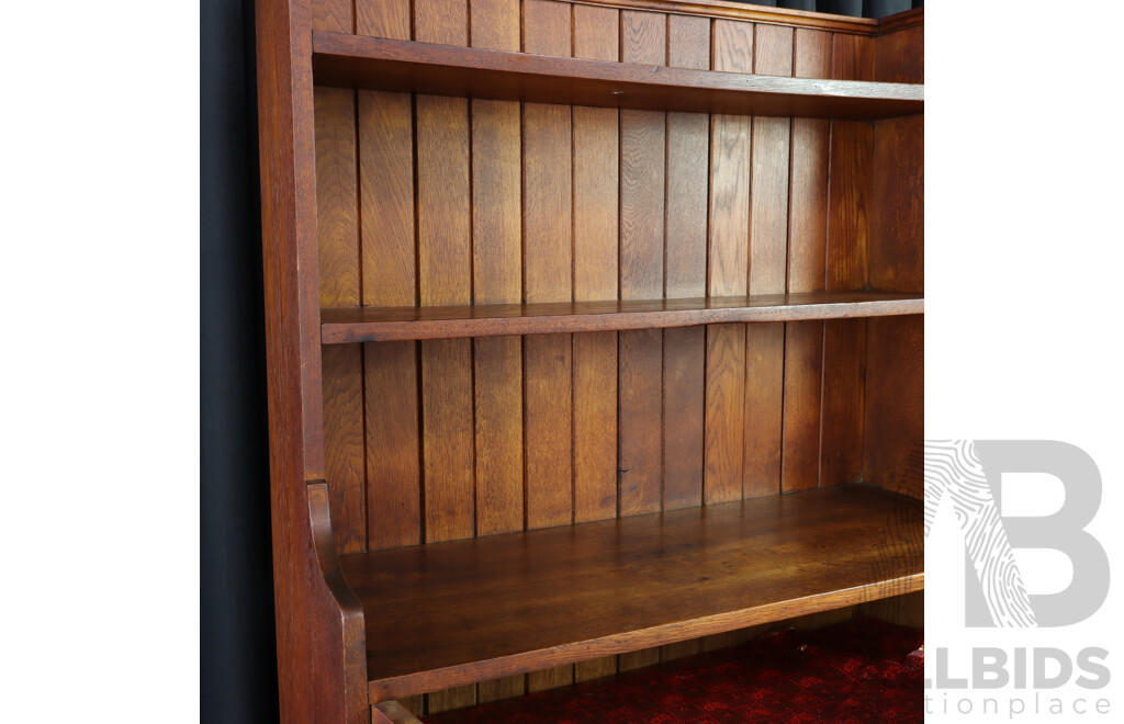 Mahogany Two Tier Kitchen Buffet