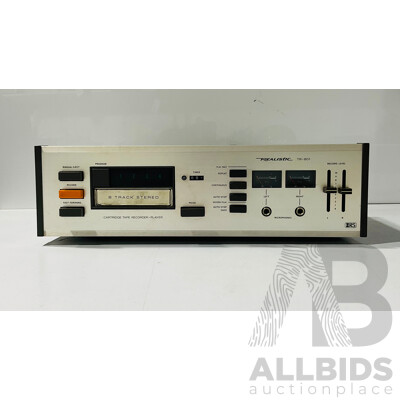 Vintage Realistic Tr-801 Track Recorder-player