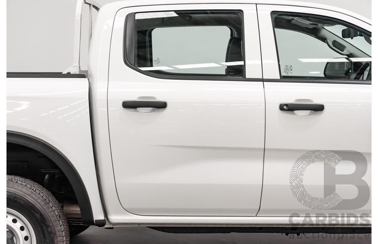 08/2022 Ford Ranger XL Hi-Rider PY MY22 4d Dual Cab White Turbo Diesel 2.0L