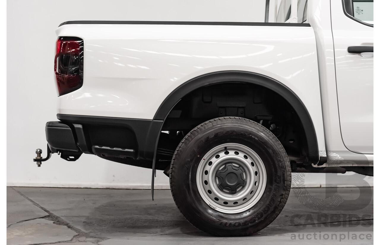 08/2022 Ford Ranger XL Hi-Rider PY MY22 4d Dual Cab White Turbo Diesel 2.0L