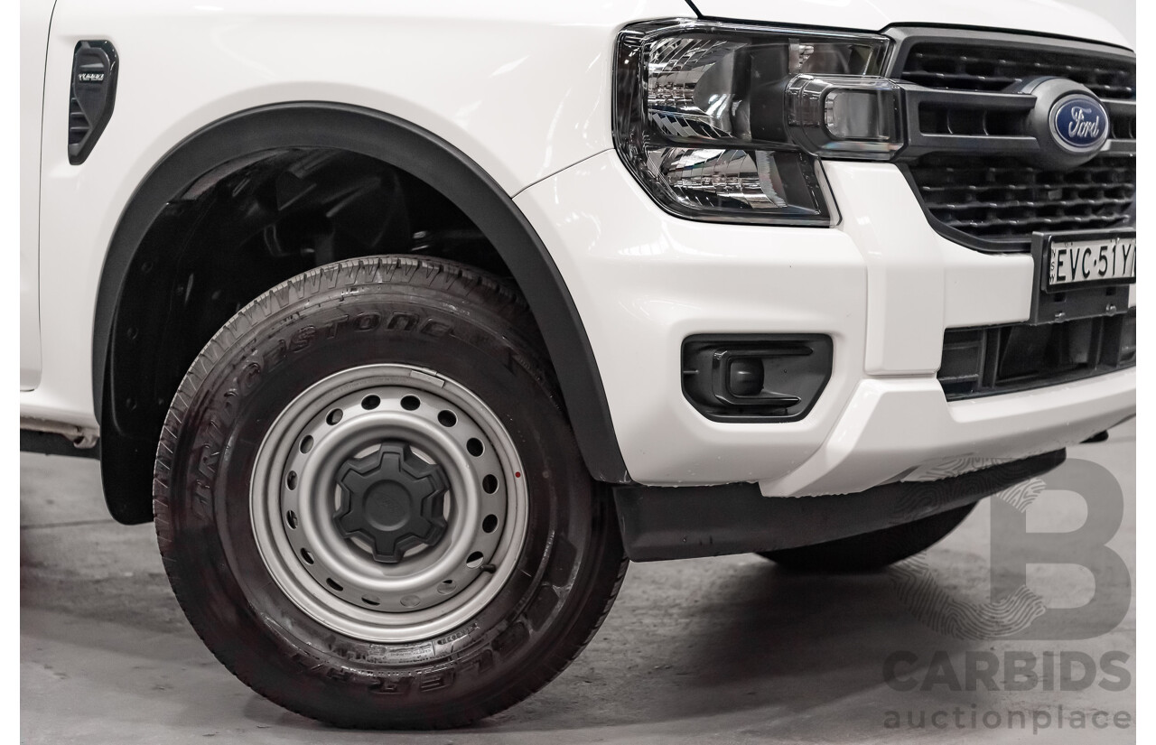 08/2022 Ford Ranger XL Hi-Rider PY MY22 4d Dual Cab White Turbo Diesel 2.0L