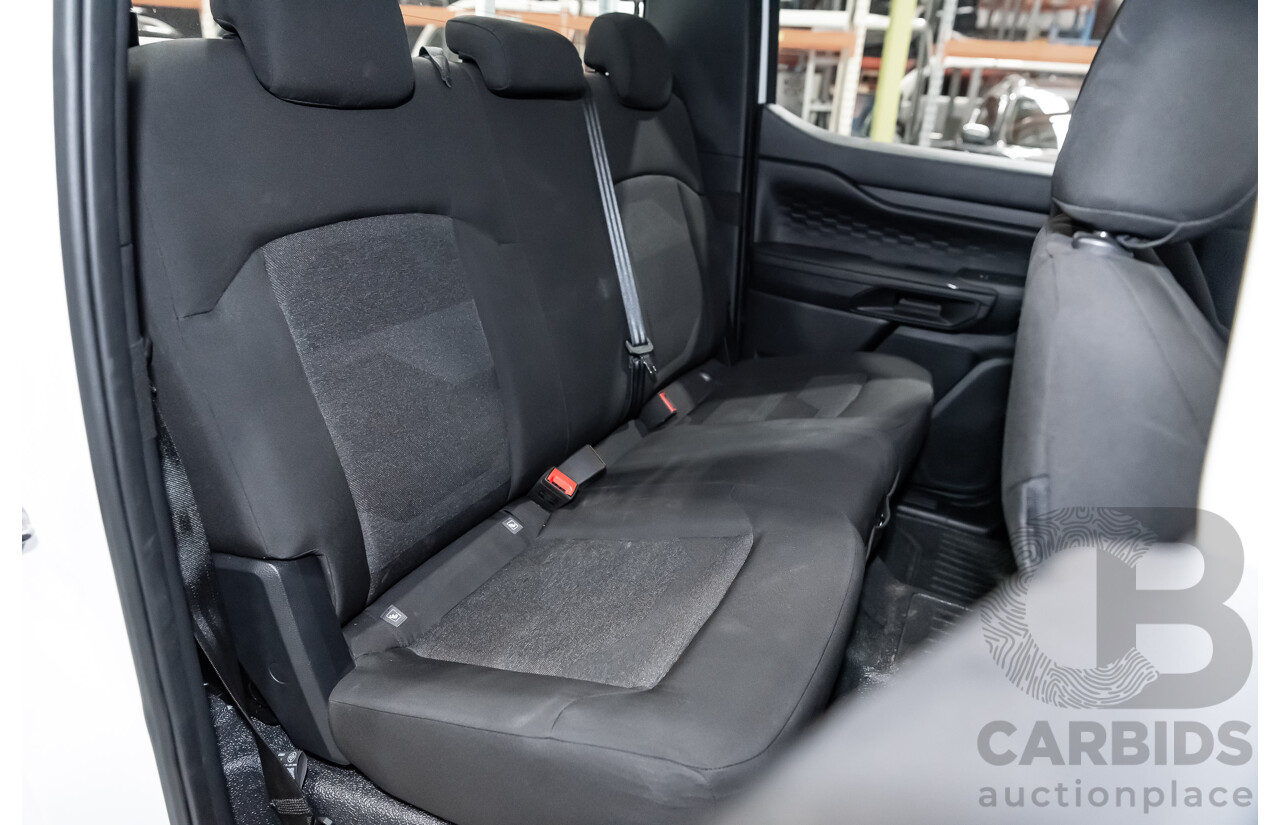 08/2022 Ford Ranger XL Hi-Rider PY MY22 4d Dual Cab White Turbo Diesel 2.0L