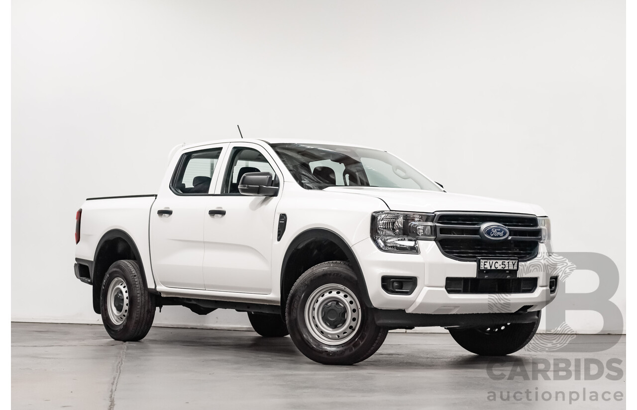 08/2022 Ford Ranger XL Hi-Rider PY MY22 4d Dual Cab White Turbo Diesel 2.0L