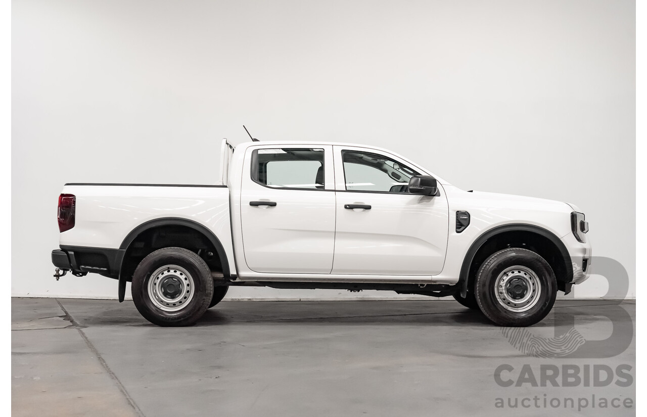 08/2022 Ford Ranger XL Hi-Rider PY MY22 4d Dual Cab White Turbo Diesel 2.0L