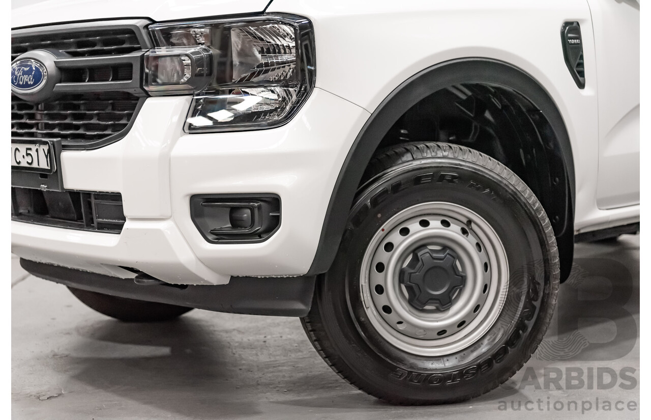08/2022 Ford Ranger XL Hi-Rider PY MY22 4d Dual Cab White Turbo Diesel 2.0L