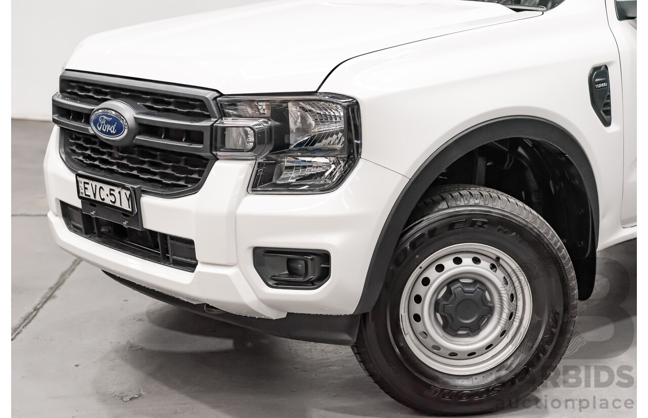 08/2022 Ford Ranger XL Hi-Rider PY MY22 4d Dual Cab White Turbo Diesel 2.0L